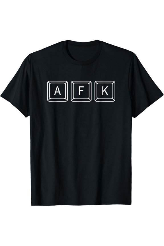 men and women can wear，AFK Gamer-Programmer IT Coder Developer Computer-Nerd Gift T-Shirt