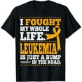 thumbnail image 1 of men and women can wear，Acute Leukemia Awareness TShirt Leukaemia Tee, 1 of 4
