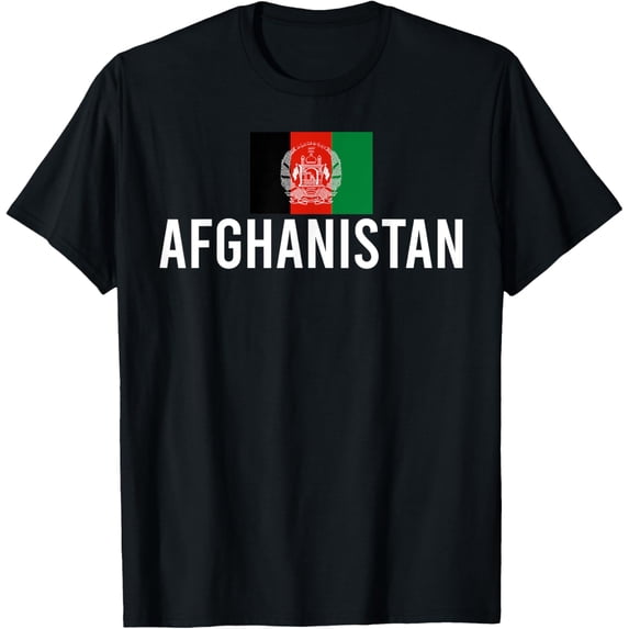 men and women can wear,Afghanistan Flag Women Men Kids Afghan Flag Souvenir Root T-Shirt