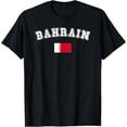 thumbnail image 1 of men and women can wear，Bahrain Flag Sport Competition Pride Vacation Souvenir T-Shirt, 1 of 4
