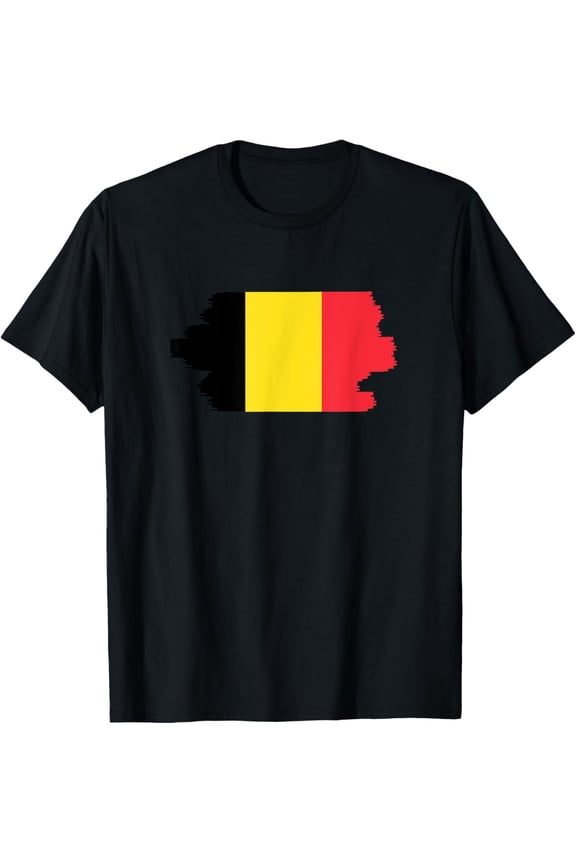 men and women can wear,Belgian Flag Belgium T-Shirt