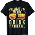 thumbnail image 1 of men and women can wear，Blame it on The Cruise Package Cruise Cruising Matching T-Shirt, 1 of 4