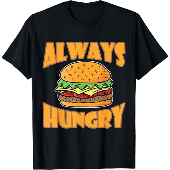 men and women can wear,Burger And Hamburger For Fast Food Lovers T-Shirt