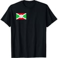 thumbnail image 1 of men and women can wear，Burundian Flag of Burundi T-Shirt, 1 of 4
