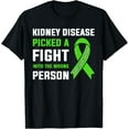 thumbnail image 1 of men and women can wear，CKD Chronic Kidney Disease Awareness Month 2025 T-Shirt, 1 of 4