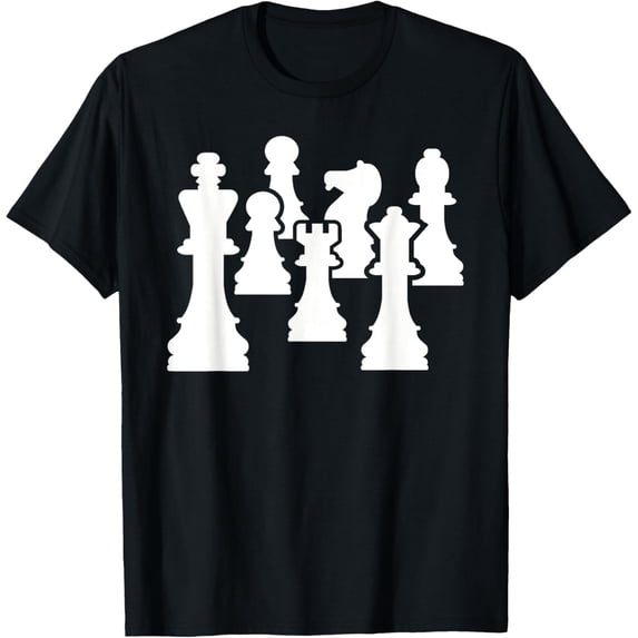 men and women can wear,Chess pieces T-Shirt