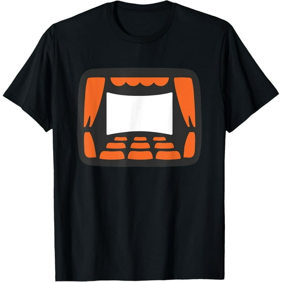 men and women can wear,Cinema Screen T-Shirt