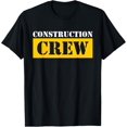 thumbnail image 1 of men and women can wear，Construction Crew & Highway Worker T-Shirt, 1 of 4