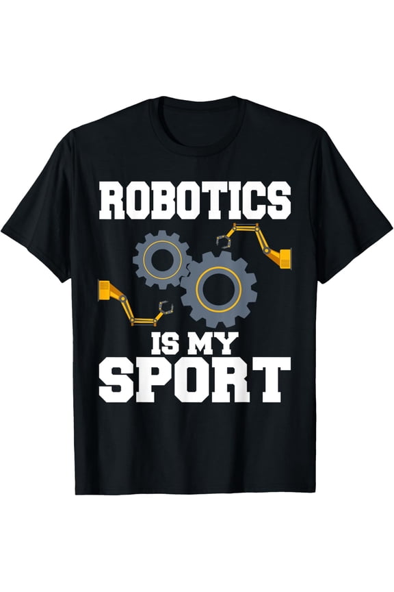 men and women can wear，Cool Robotics Art Men Women Robot Engineering Programming T-Shirt