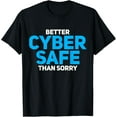thumbnail image 1 of men and women can wear，Cybersecurity Computer Science Engineer IT T-Shirt, 1 of 4