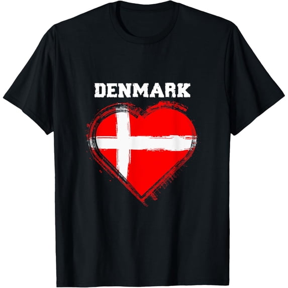 men and women can wear,Danish Flag Shirt | Denmark Flag TShirt