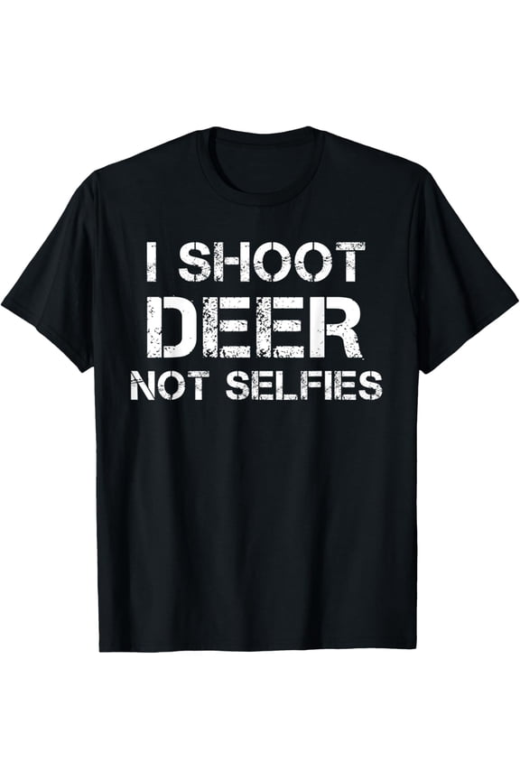 men and women can wear,Deer Hunting Gear Shirt Funny Trapper Hunter Gift Tshirt T-Shirt