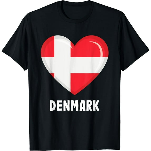 men and women can wear,Denmark flag jersey, Danish T-Shirt