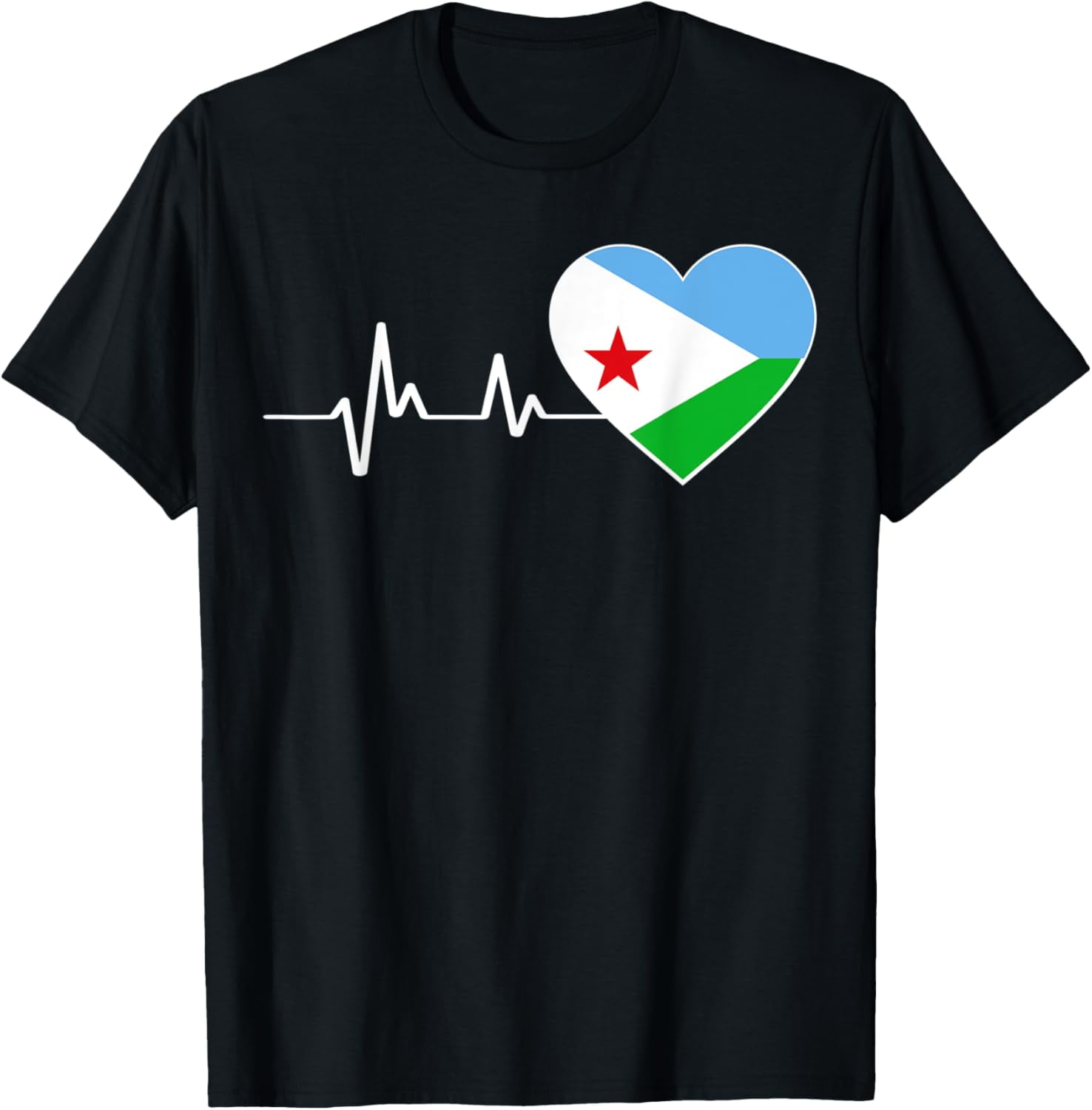 Djibouti Flag Classic Tee