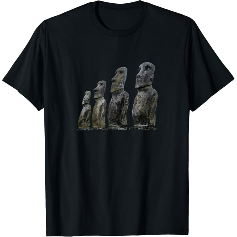 Easter Island Moai Statue Monolith World Mystery T-Shirt Easter Island Moai Statue Monolith World Mystery T-Shirt