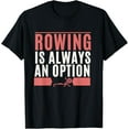 thumbnail image 1 of men and women can wear，Erg Ergometer And Rowing Exercise Machine Rowing Workout T-Shirt, 1 of 4