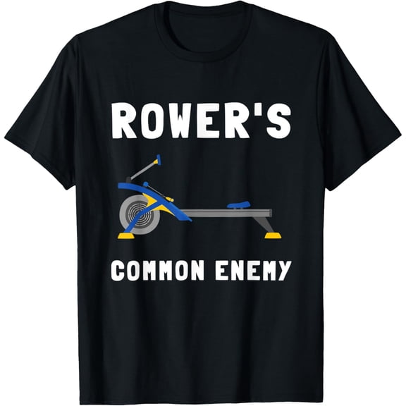men and women can wear，Erg Ergometer And Rowing Exercise Machine Rowing Workout T-Shirt