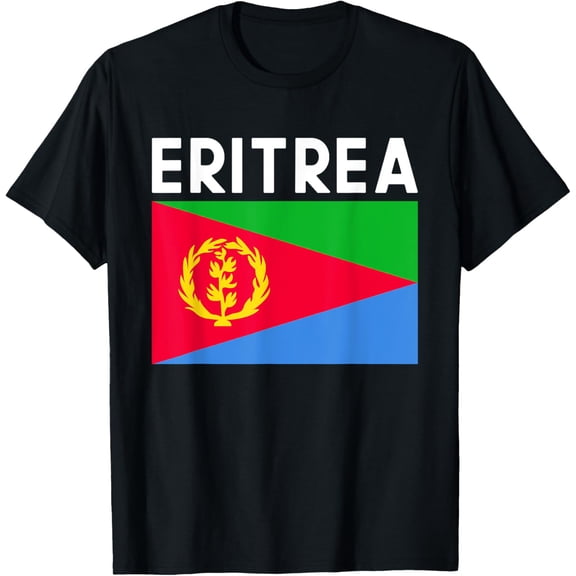 men and women can wear， Eritrea Eritrean Flag T-Shirt