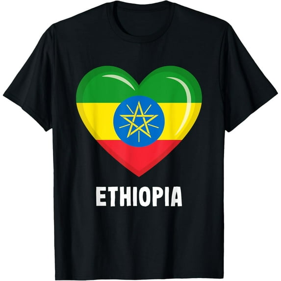 men and women can wear,Ethiopia Flag Jersey | Ethiopian T-Shirt