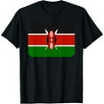 thumbnail image 1 of men and women can wear，Flag Kenya T-Shirt, 1 of 4