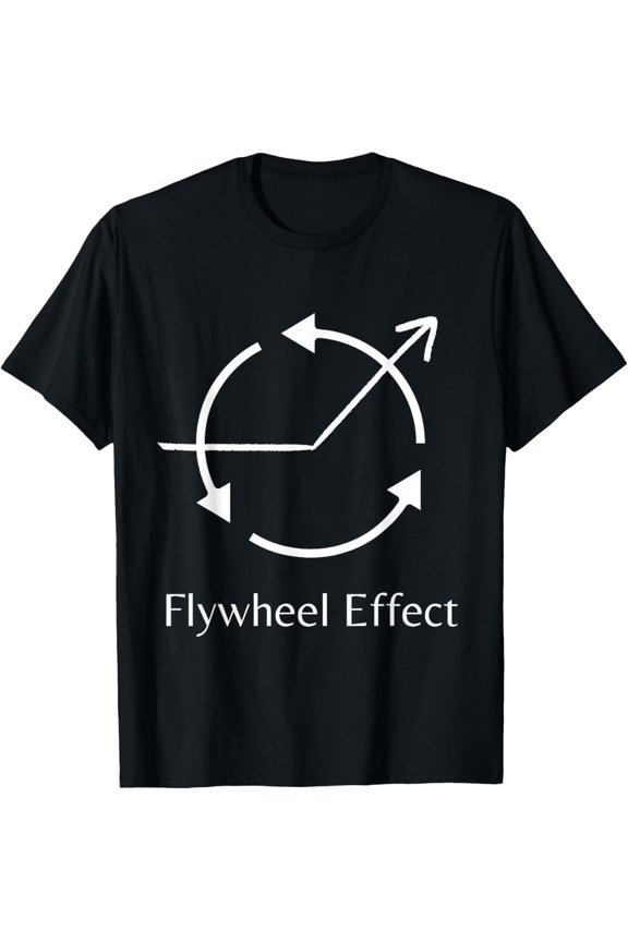 men and women can wear,Flywheel Effect! Fly Wheel! Business! Economics! Company T-Shirt