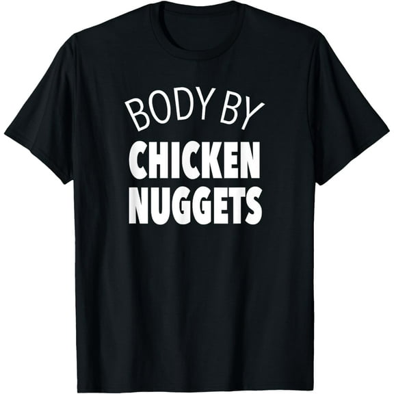 men and women can wear，Funny Chicken Nugget T Shirt