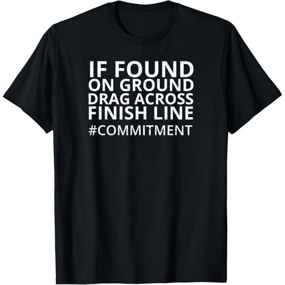 men and women can wear,Funny Running T-Shirt #Commitment Runner Jogger Life Shirt T-Shirt