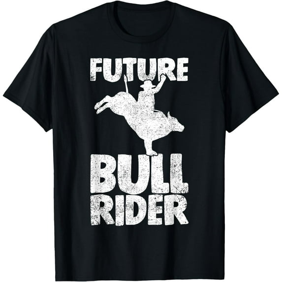 men and women can wear,Future Bull Rider Bull Riding Rodeo T-Shirt