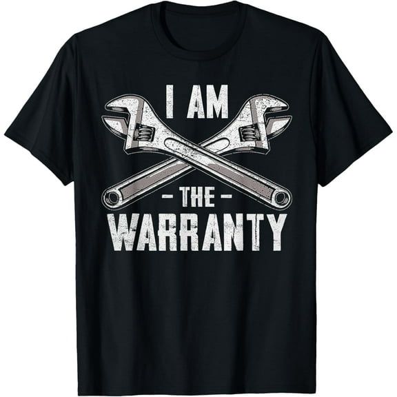 men and women can wear,I'm The Warranty Funny Mechanic T-Shirt