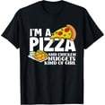 thumbnail image 1 of men and women can wear，I'm a Pizza And Chicken Nuggets Kind Of Girl Chicken Nugget T-Shirt, 1 of 4