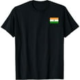 thumbnail image 1 of men and women can wear，Indian Flag T-Shirt, 1 of 4