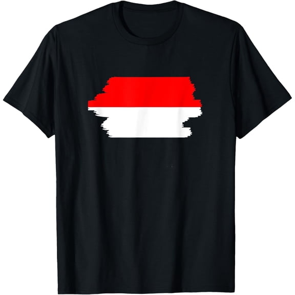men and women can wear，Indonesian Flag Indonesia T-Shirt