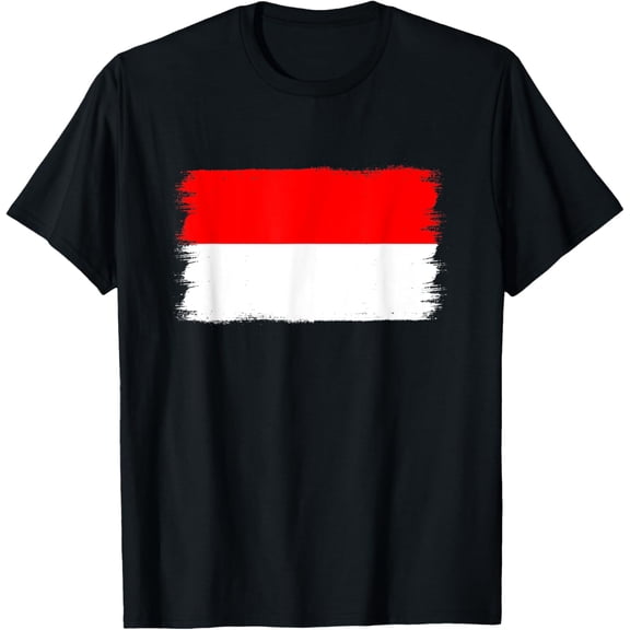 men and women can wear，Indonesian Flag Indonesia T-Shirt