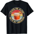 thumbnail image 1 of men and women can wear，Leave Me Aloni With My Negroni Cocktail Drinker Drinking T-Shirt, 1 of 4
