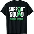 thumbnail image 1 of men and women can wear，Liver Cancer Support Squad Liver Cancer Awareness T-Shirt, 1 of 4