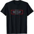 thumbnail image 1 of men and women can wear，Make my ear great again - Funny tinnitus / cauliflower ear T-Shirt, 1 of 4