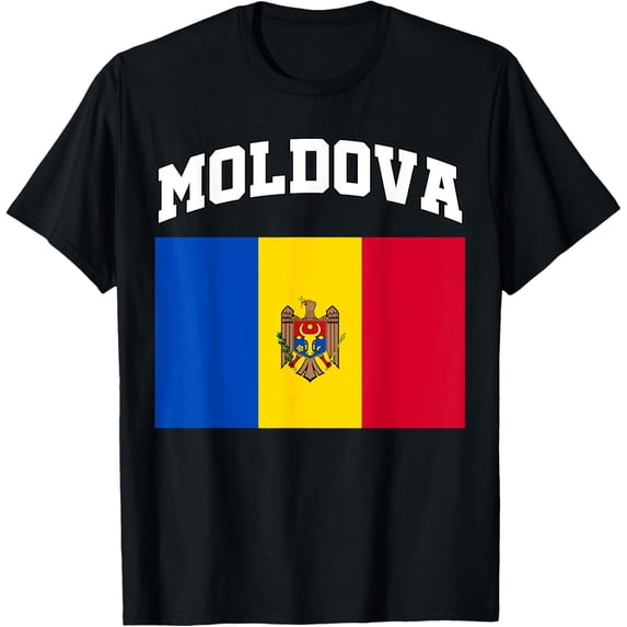 men and women can wear,Moldova Flag Souvenir Moldovan Origin People Culture T-Shirt