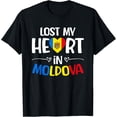 thumbnail image 1 of men and women can wear，Moldova Moldovan Flag T-Shirt, 1 of 4
