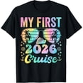 thumbnail image 1 of men and women can wear，My First Cruise 2026 Vacation Matching Family Cruise Ship T-Shirt, 1 of 4