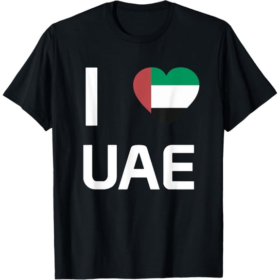 men and women can wear,National Flag of UAE souvenir gift for men women T-Shirt