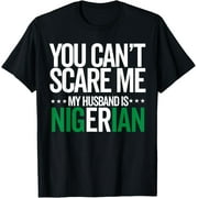 HESHIJIAZHU men and women can wear，Nigeria Flag Wife Women Nigerian Pride Roots Heritage T-Shirt