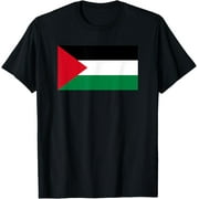 men and women can wear PALESTINE Flag T-Shirt Palestinian Flag T-Shirt