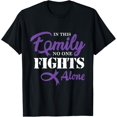 thumbnail image 1 of men and women can wear，Pancreatic Cancer Fight Cancer Ribbon T-Shirt, 1 of 4