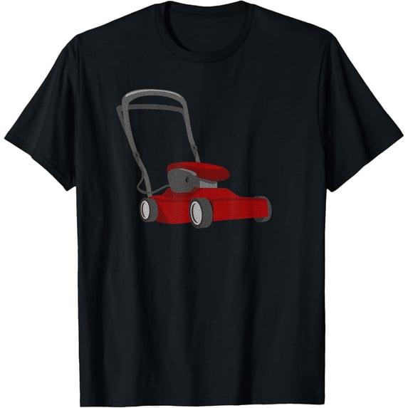 men and women can wear,Red Lawn Mower Shirt Kids Boys Lawn Mowing Tee Grass Cutting T-Shirt