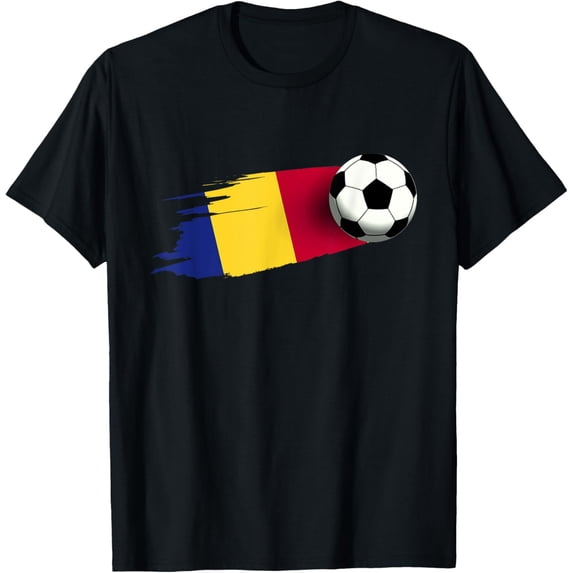 men and women can wear,Romania Flag Jersey Romanian Soccer Team Romanian T-Shirt