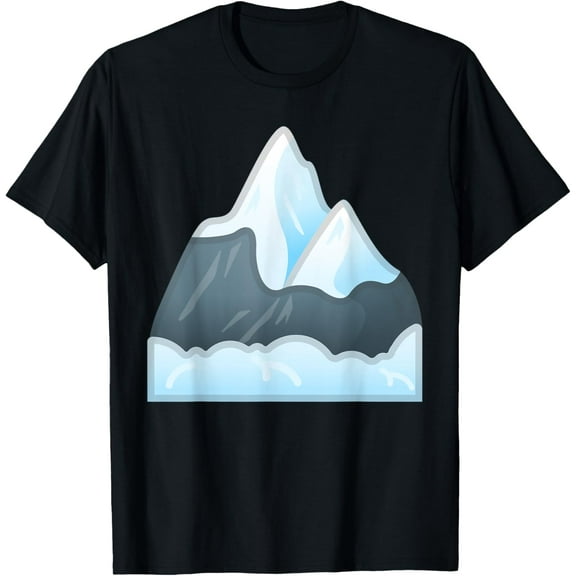 men and women can wear,Snow-Capped Mountain Costume T-Shirt