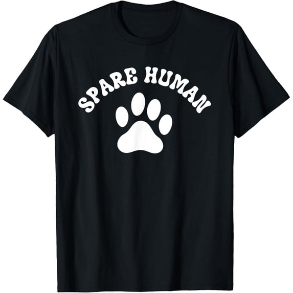 men and women can wear,Spare Human Paw Print | Dog & Cat Fun | Animal Rescue Gift T-Shirt