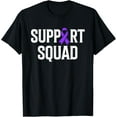 thumbnail image 1 of men and women can wear，Support Squad Support Pancreatic Cancer Awareness T-Shirt, 1 of 4