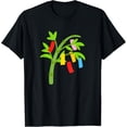 thumbnail image 1 of men and women can wear，Tanabata Tree Wish Tree Costume T-Shirt, 1 of 4