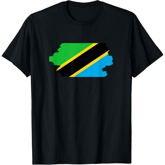 men and women can wear，Tanzanian Flag Tanzania T-Shirt